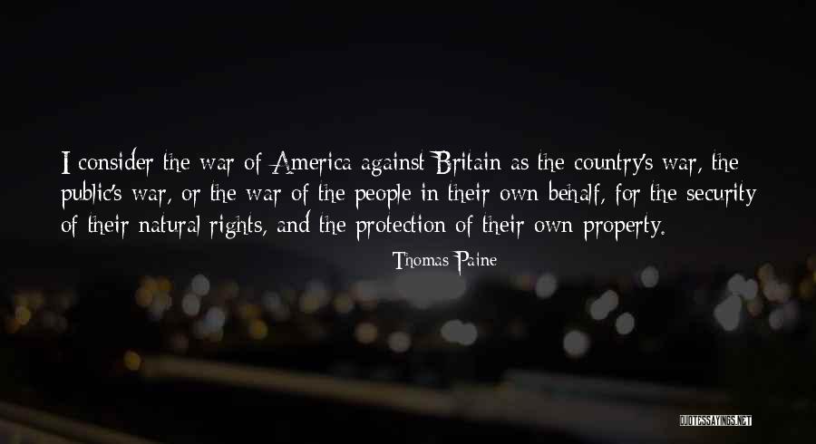 Security Protection Quotes By Thomas Paine Security Protection Quotes By Thomas Paine