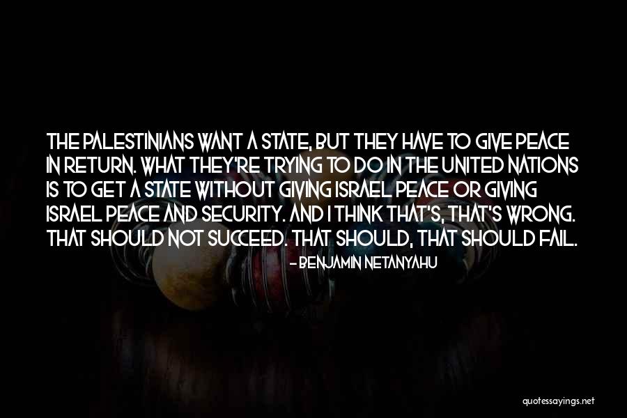 Security State Quotes By Benjamin Netanyahu Security State Quotes By Benjamin Netanyahu
