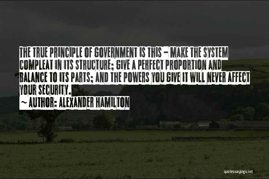 Security System Quotes By Alexander Hamilton