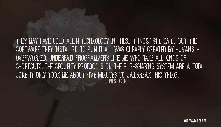 Security Technology Quotes By Ernest Cline Security Technology Quotes By Ernest Cline