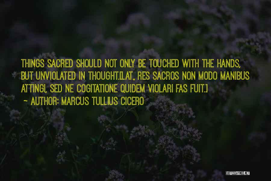 Sed Quotes By Marcus Tullius Cicero