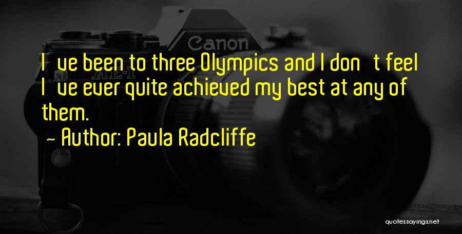 Sedador Quotes By Paula Radcliffe