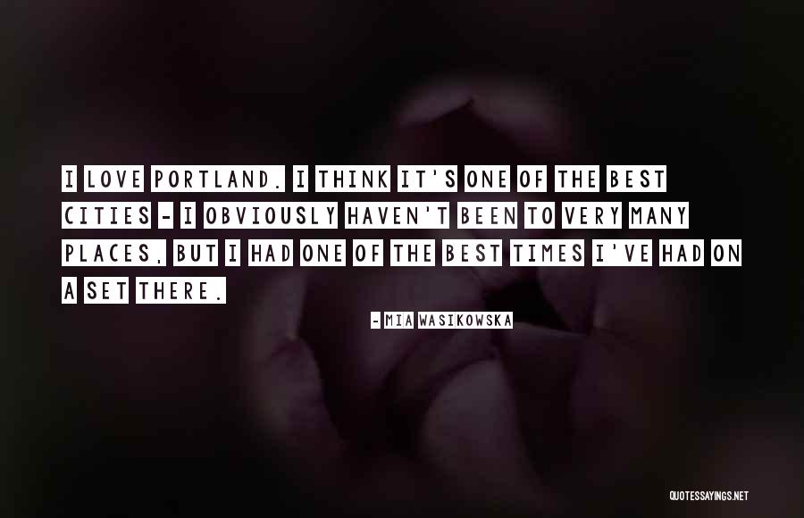 Sedgley Library Quotes By Mia Wasikowska Sedgley Library Quotes By Mia Wasikowska