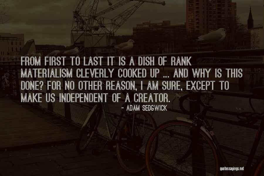 Sedgwick Quotes By Adam Sedgwick Sedgwick Quotes By Adam Sedgwick