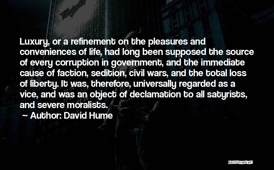 Sedition Quotes By David Hume