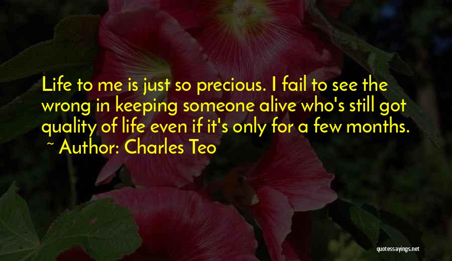 See Me Fail Quotes By Charles Teo