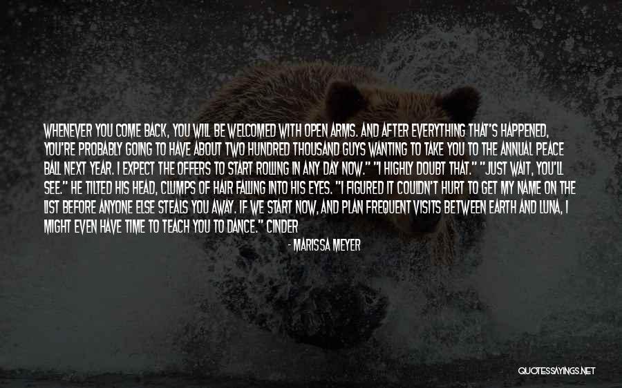 See The Hurt In Her Eyes Quotes By Marissa Meyer See The Hurt In Her Eyes Quotes By Marissa Meyer