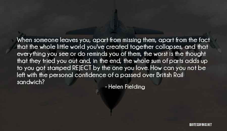 See The World Together Quotes By Helen Fielding