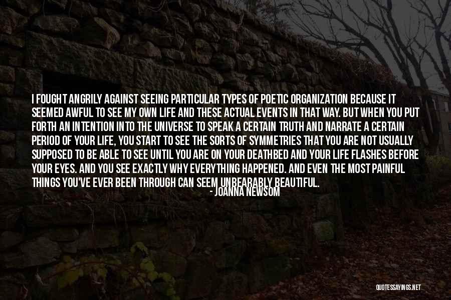 See Things Through My Eyes Quotes By Joanna Newsom