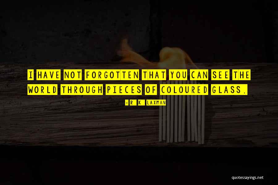 See Through My Glasses Quotes By R. K. Laxman