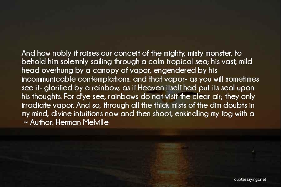 See Through The Fog Quotes By Herman Melville