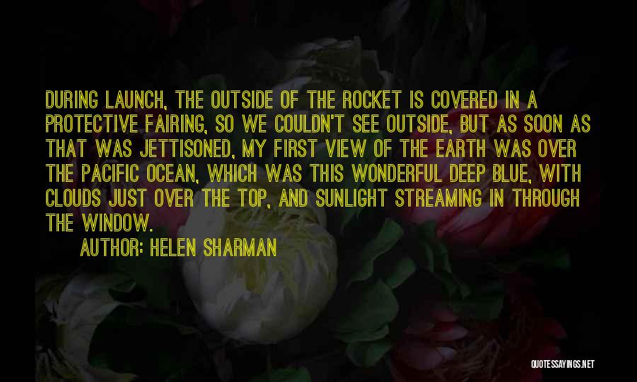 See Through Window Quotes By Helen Sharman