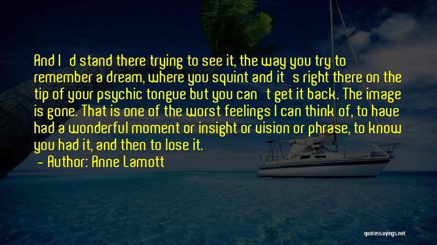 See Where I Stand Quotes By Anne Lamott