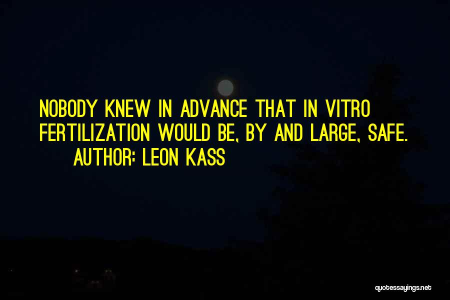 Seed Beads Quotes By Leon Kass