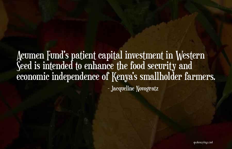 Seed Capital Quotes By Jacqueline Novogratz Seed Capital Quotes By Jacqueline Novogratz