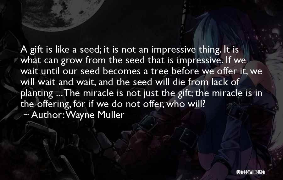 Seed Planting Quotes By Wayne Muller