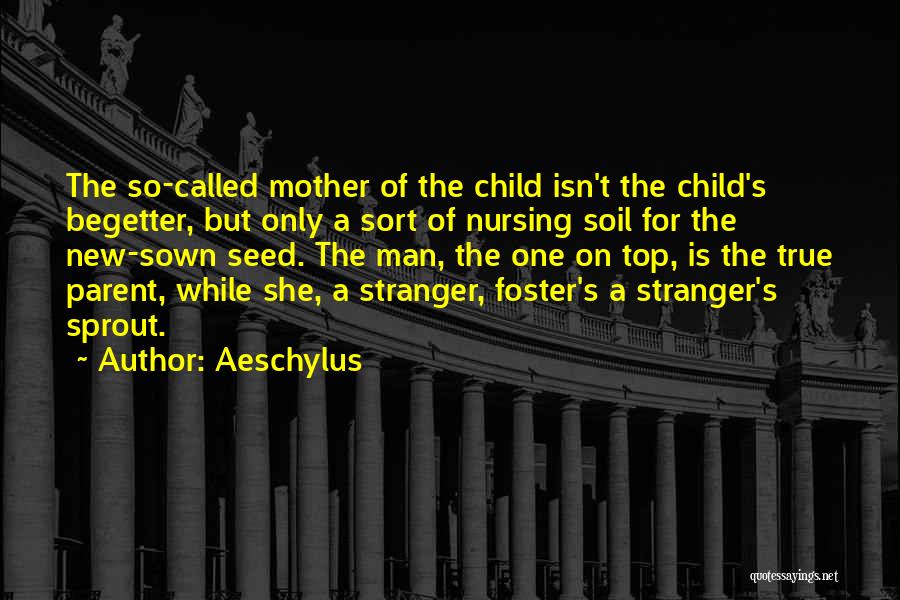 Seed Sown Quotes By Aeschylus
