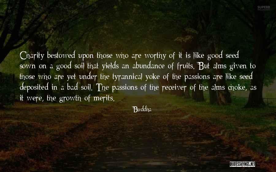 Seed Sown Quotes By Buddha