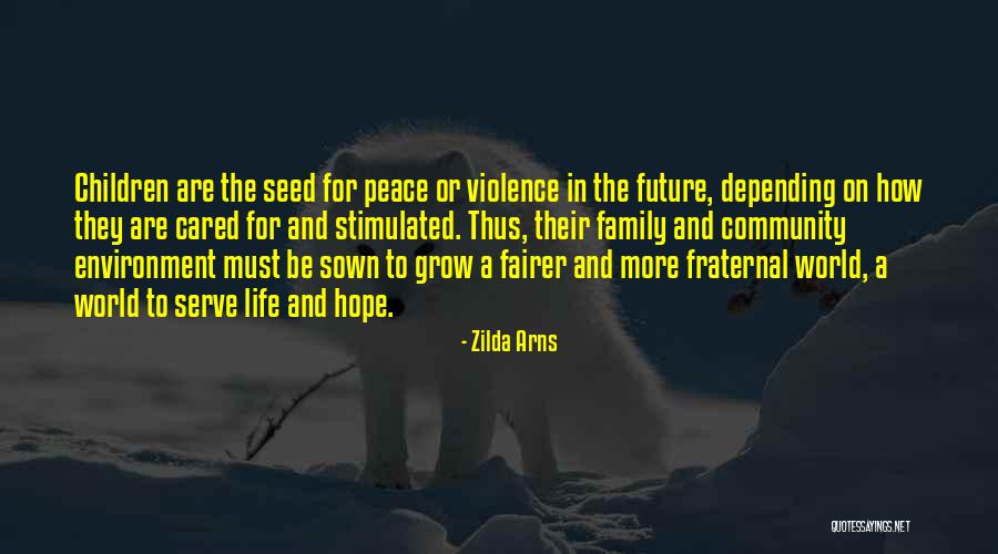 Seed Sown Quotes By Zilda Arns