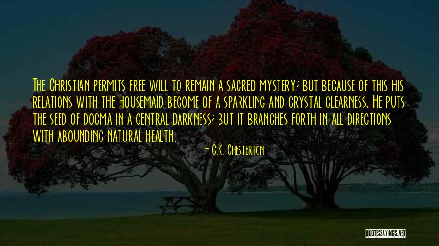 Seed Your Health Quotes By G.K. Chesterton Seed Your Health Quotes By G.K. Chesterton