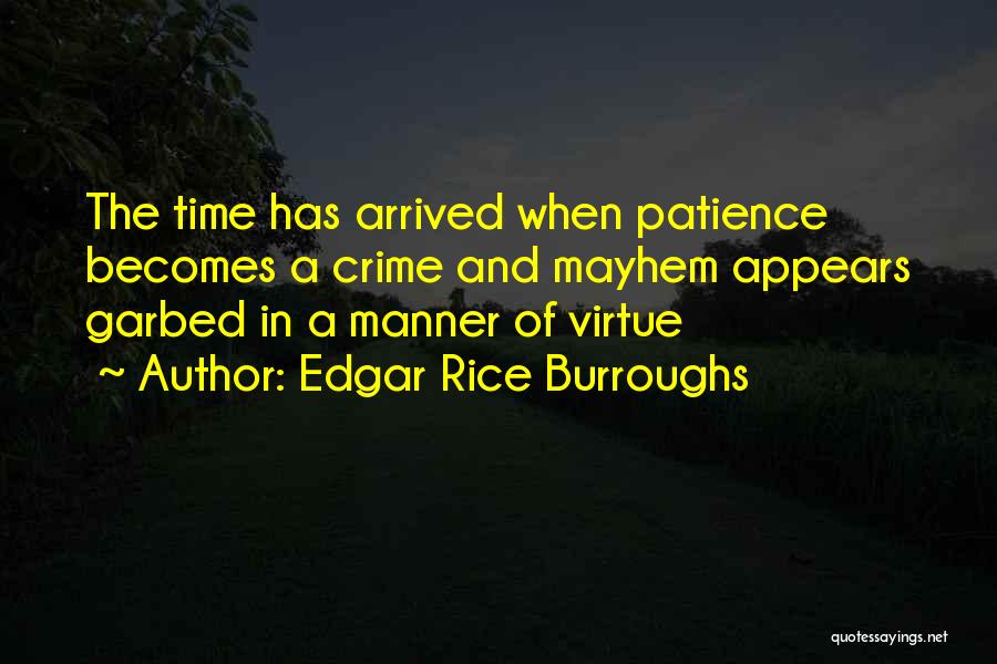 Seediest Cities Quotes By Edgar Rice Burroughs