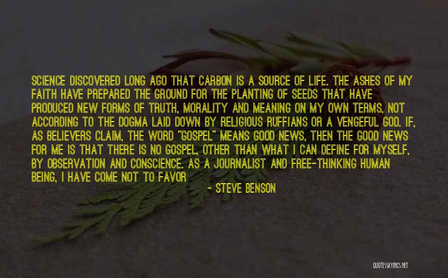 Seeds And Life Quotes By Steve Benson Seeds And Life Quotes By Steve Benson