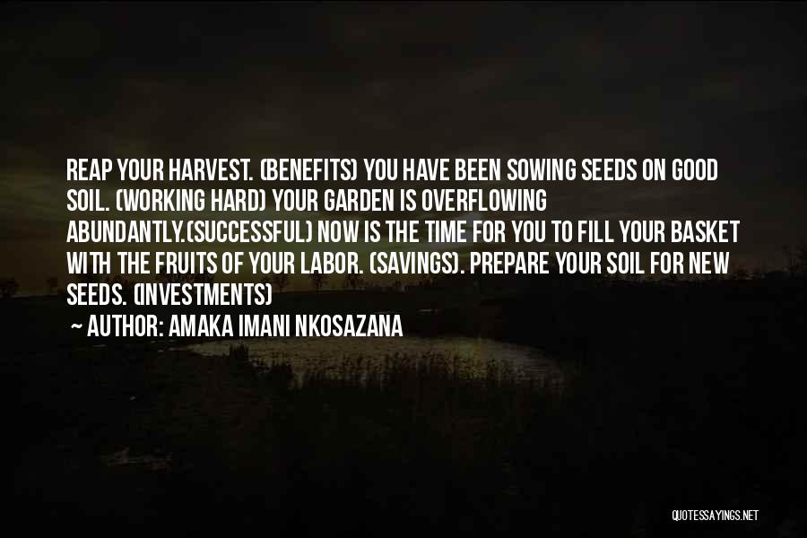 Seeds Of Hope Quotes By Amaka Imani Nkosazana