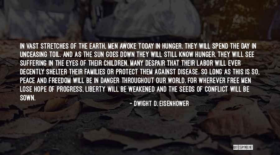 Seeds Of Hope Quotes By Dwight D. Eisenhower