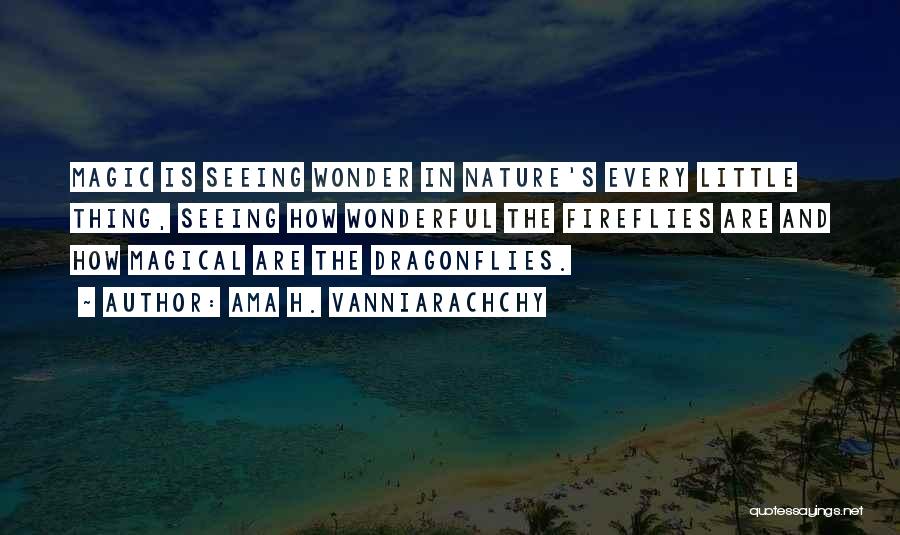 Seeing Beauty In Nature Quotes By Ama H. Vanniarachchy