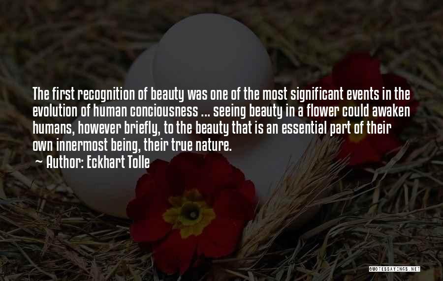 Seeing Beauty In Nature Quotes By Eckhart Tolle