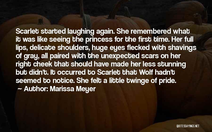Seeing Her For The First Time Quotes By Marissa Meyer