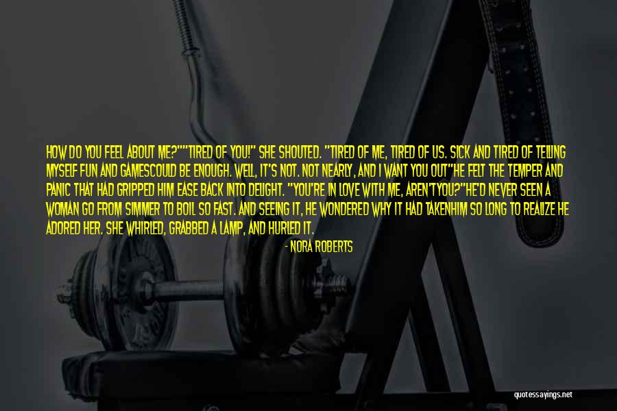 Seeing Him With Her Quotes By Nora Roberts Seeing Him With Her Quotes By Nora Roberts