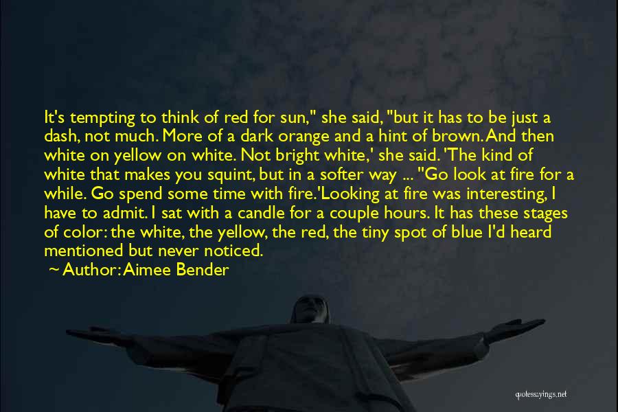Seeing In The Dark Quotes By Aimee Bender