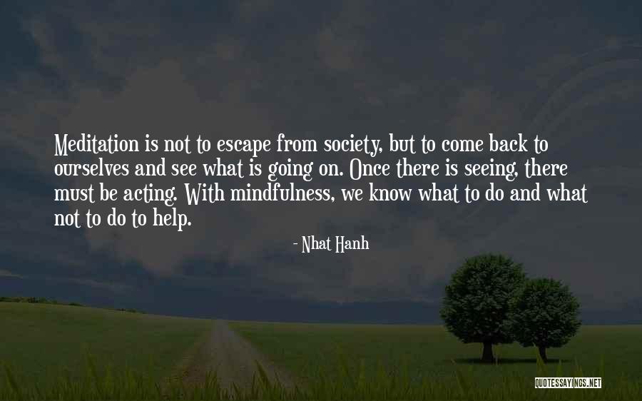Seeing Ourselves Quotes By Nhat Hanh Seeing Ourselves Quotes By Nhat Hanh