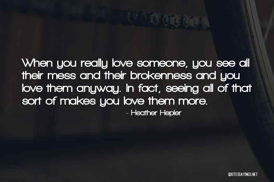 Seeing Someone Quotes By Heather Hepler Seeing Someone Quotes By Heather Hepler