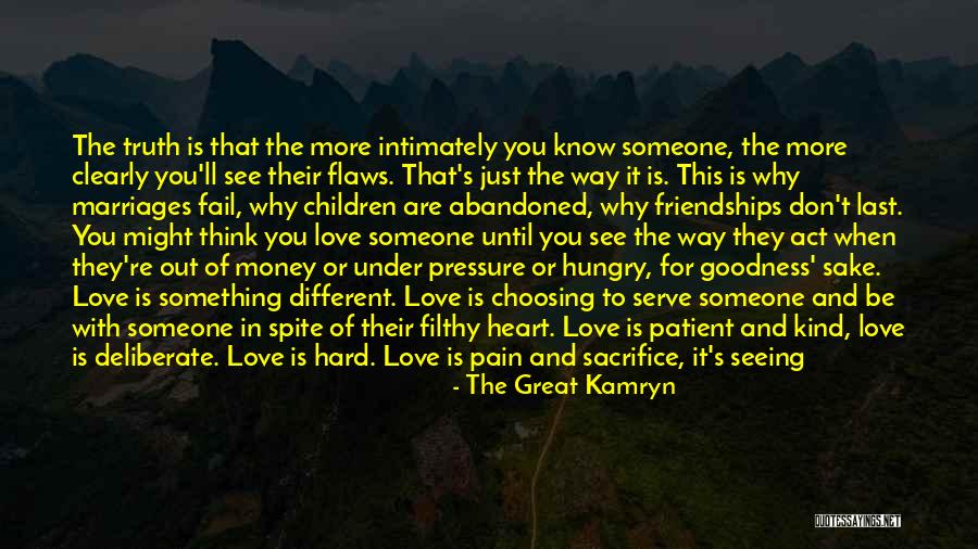 Seeing Someone You Love In Pain Quotes By The Great Kamryn Seeing Someone You Love In Pain Quotes By The Great Kamryn