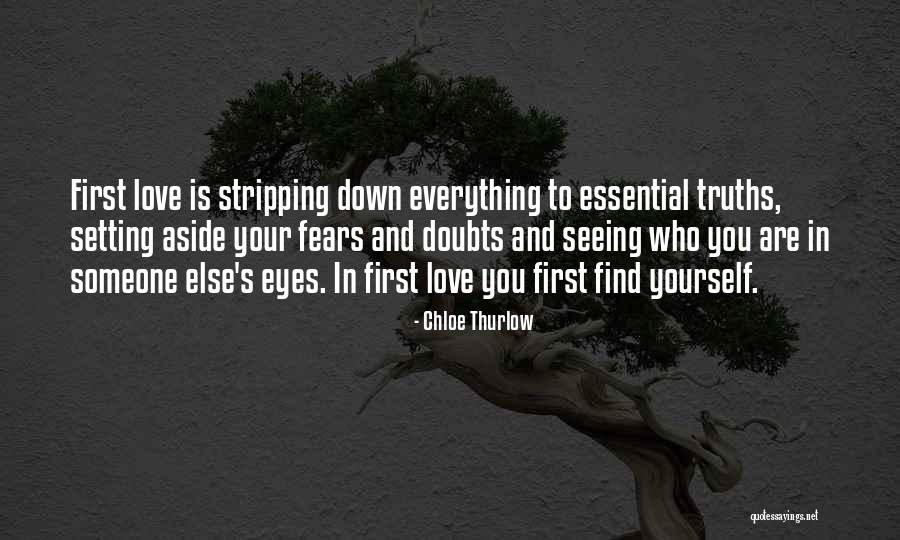 Seeing Someone You Love Quotes By Chloe Thurlow Seeing Someone You Love Quotes By Chloe Thurlow