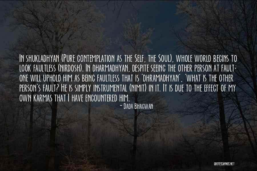 Seeing Someone's Soul Quotes By Dada Bhagwan