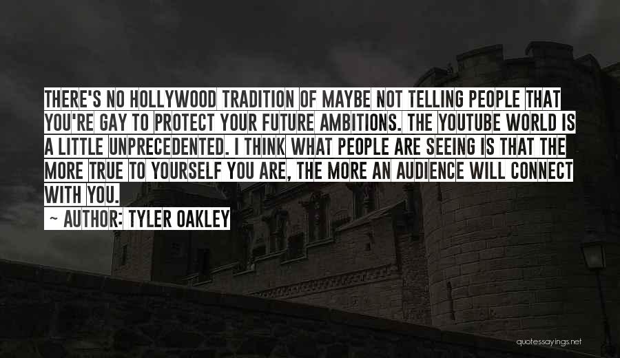 Seeing The Future Quotes By Tyler Oakley