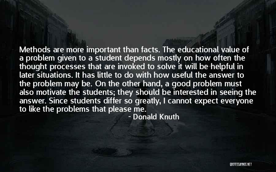 Seeing The Good In Everyone Quotes By Donald Knuth Seeing The Good In Everyone Quotes By Donald Knuth