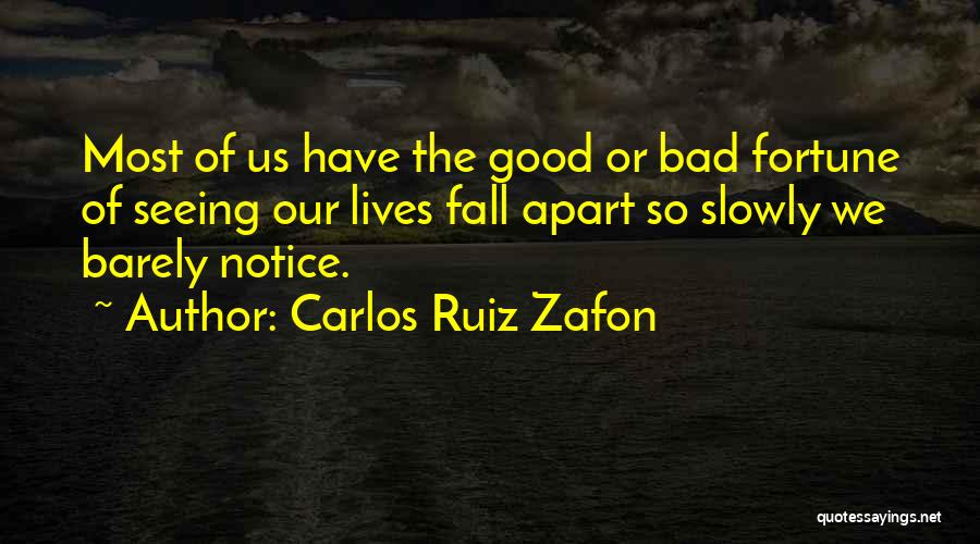 Seeing The Good Quotes By Carlos Ruiz Zafon