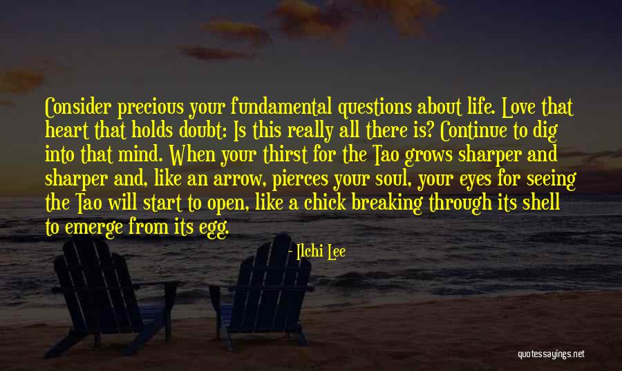 Seeing The Soul Through The Eyes Quotes By Ilchi Lee