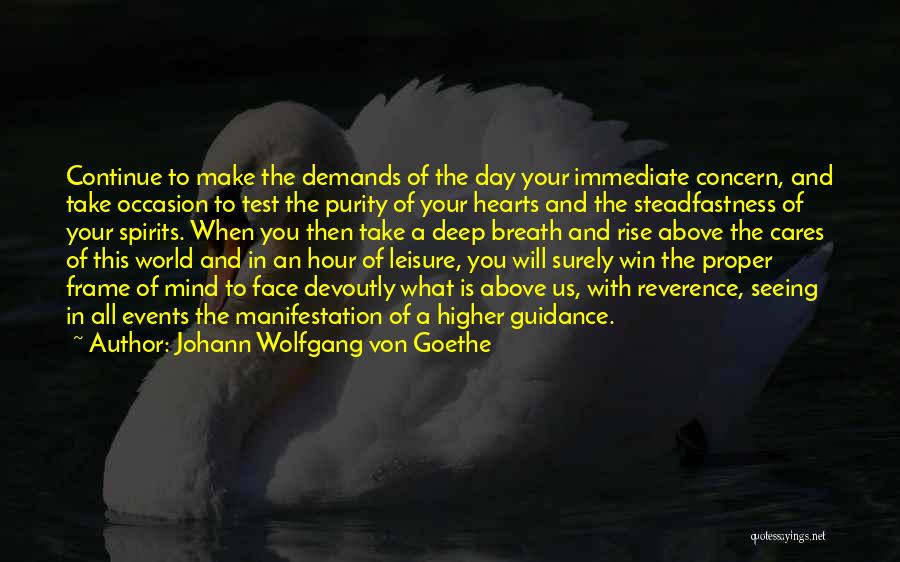 Seeing The World From Above Quotes By Johann Wolfgang Von Goethe