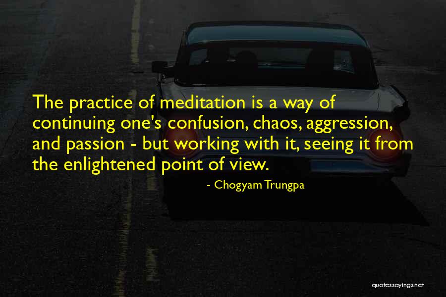 Seeing Things From Others Point Of View Quotes By Chogyam Trungpa