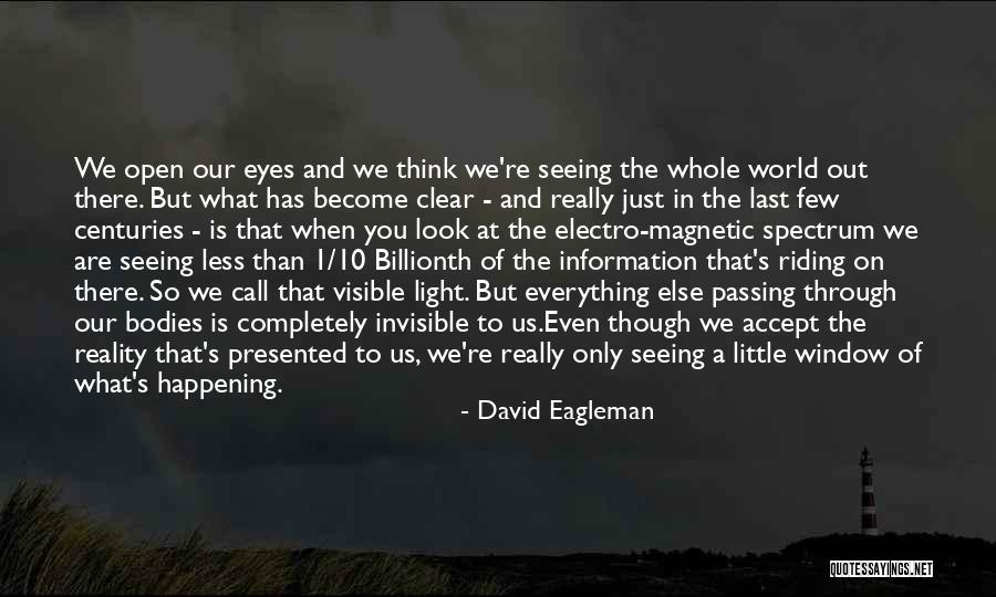 Seeing Things Through Others Eyes Quotes By David Eagleman