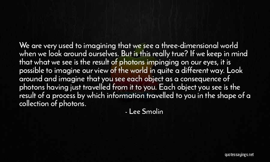 Seeing Things Through Others Eyes Quotes By Lee Smolin