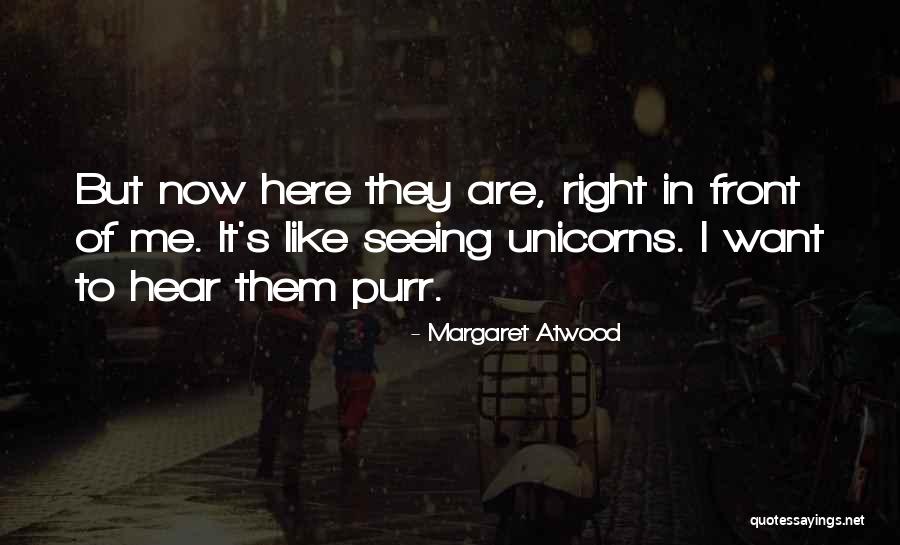 Seeing What's In Front Of You Quotes By Margaret Atwood