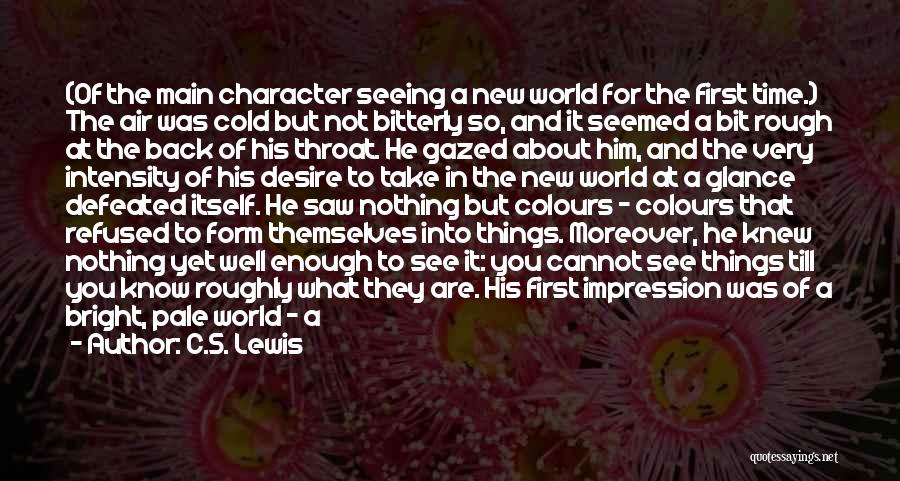 Seeing You For The First Time Quotes By C.S. Lewis