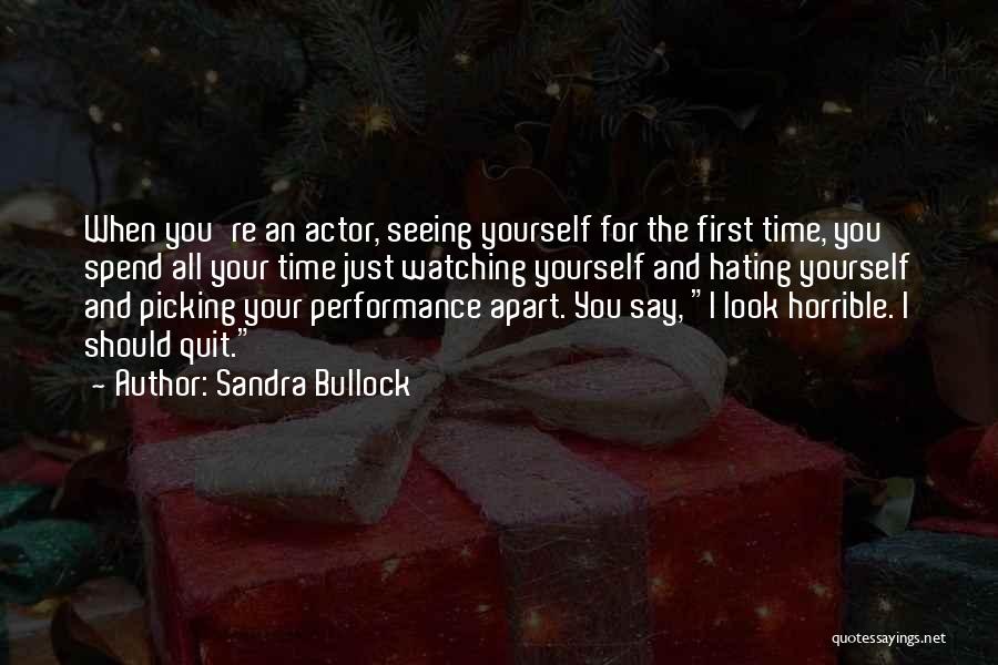 Seeing You For The First Time Quotes By Sandra Bullock