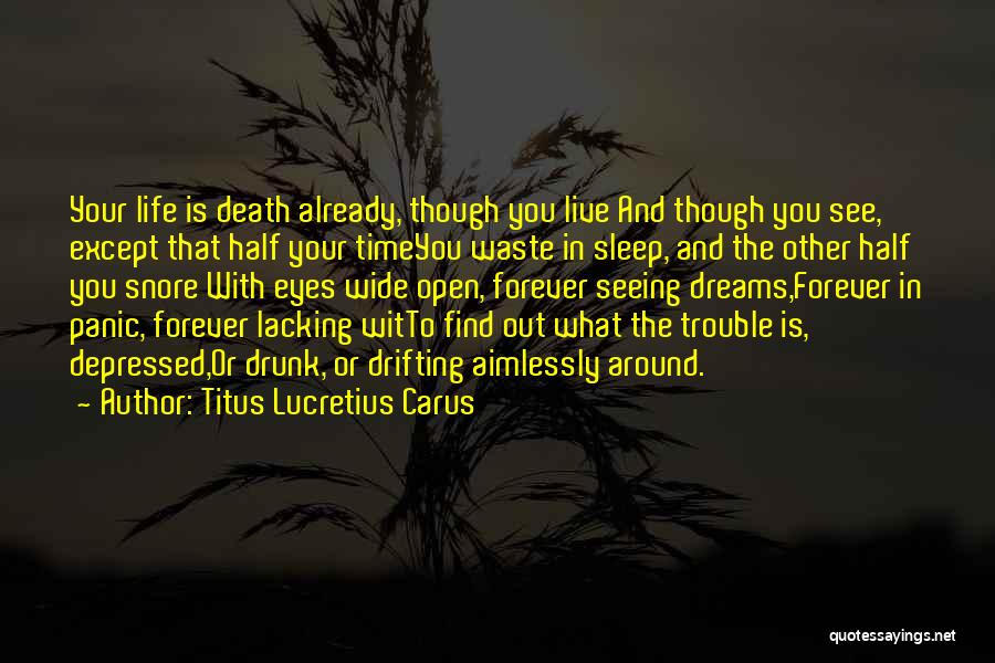 Seeing You Sleep Quotes By Titus Lucretius Carus